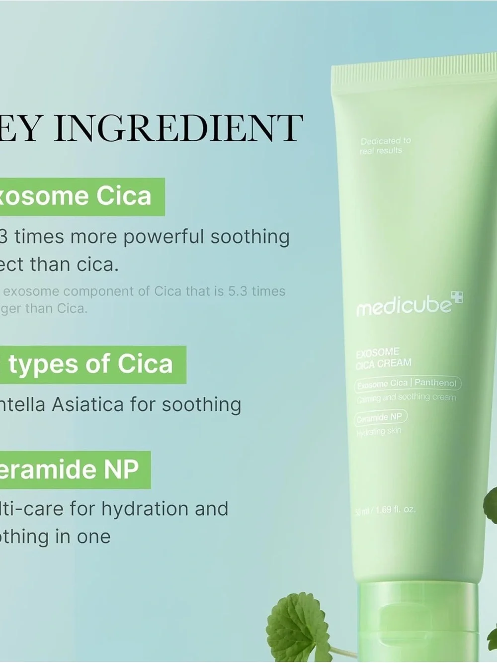 Medicube Exosome Cica Toner + Exosome Cica Cream Bundle | Korean Skincare Duo